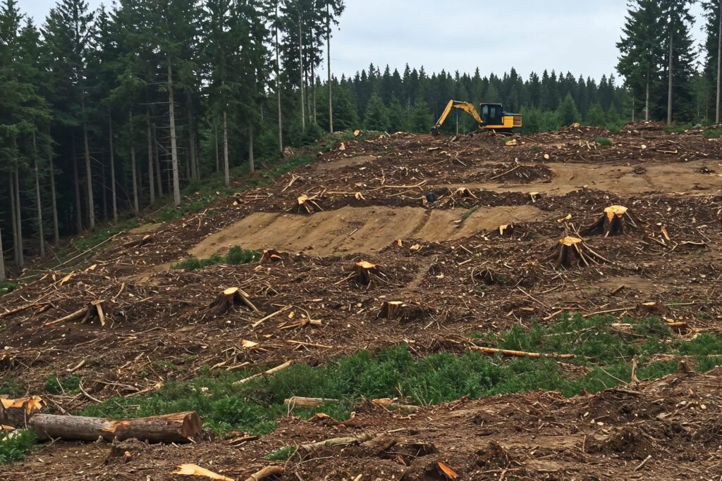Why Land Clearing and Forestry Mulching Are Important Before New Construction Projects in South Carolina | AJP Services LLC Why Land Clearing and Forestry Mulching Are Important Before New Construction Projects in South Carolina | AJP Services LLC