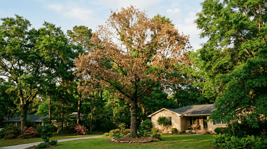 Oak Wilt in South Carolina: Signs, Spread, and What to Do in Aiken | AJP Services LLC Oak Wilt in South Carolina: Signs, Spread, and What to Do in Aiken | AJP Services LLC | Best Tree Removal in Aiken, SC