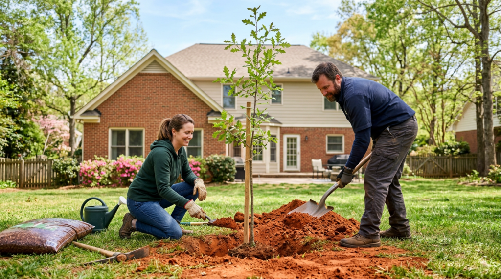 Tree Planting Guide for Columbia, SC: Best Species and Timing | AJP Services LLC | Best Tree Planting in Columbia, SC
